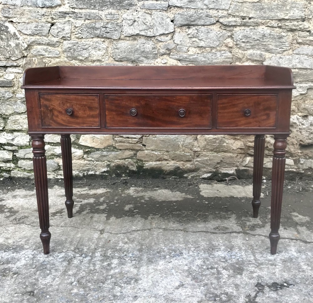 Regency Mahogany Serving Table