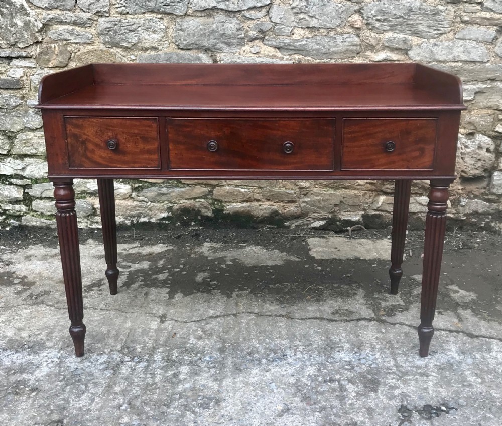 Regency Mahogany Serving Table View II