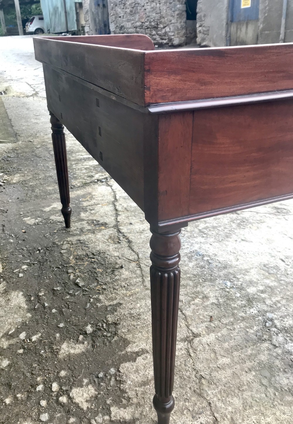 Regency Mahogany Serving Table View X