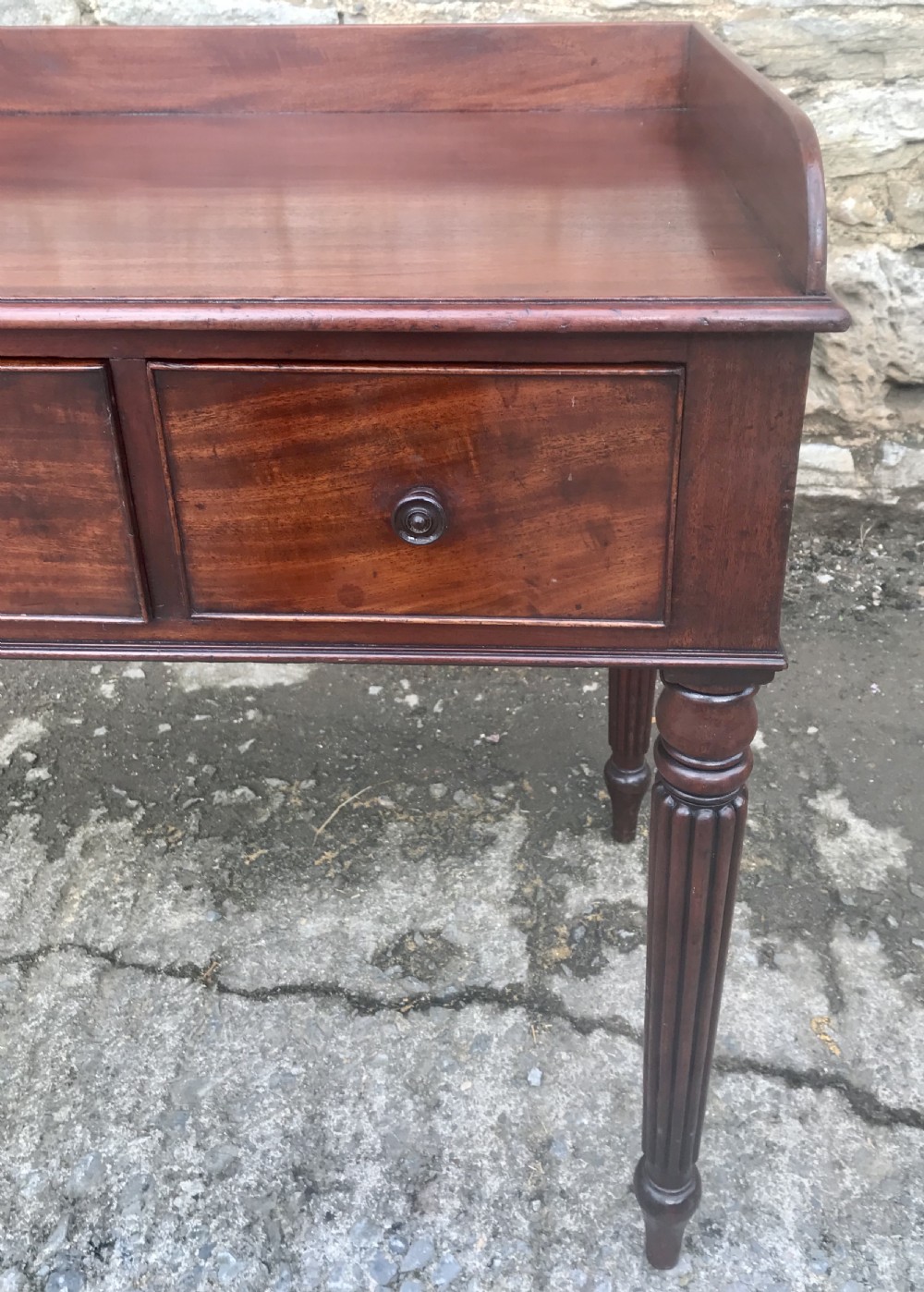 Regency Mahogany Serving Table View XI