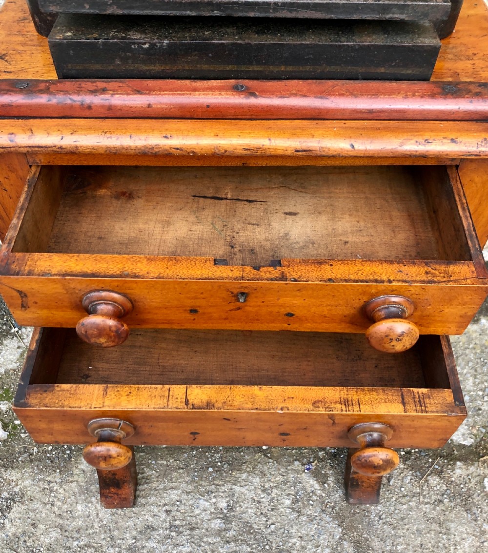 Antique Book Press and Table View VII