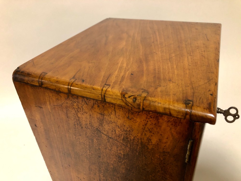 Antique Victorian Walnut Coin Collectors Cabinet View XXIV
