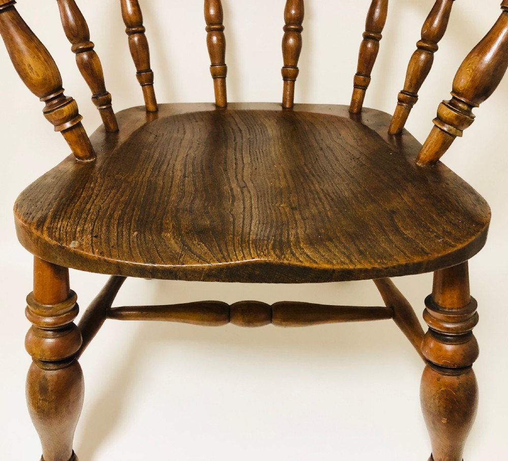 Antique Smokers Bow Armchair View III
