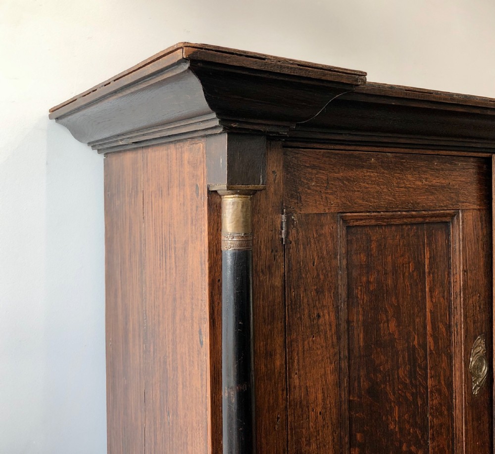 Large Antique Oak Housekeepers Cupboard View XVII