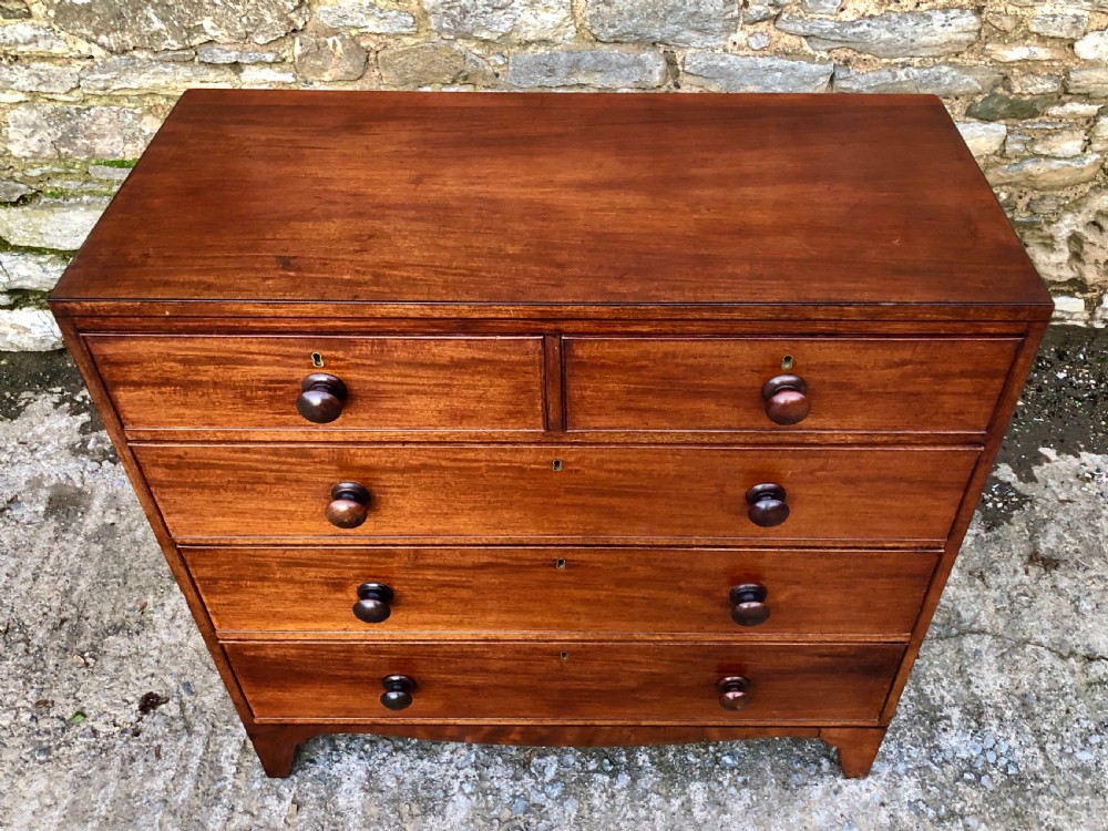 Regency Mahogany Chest of Drawers View X