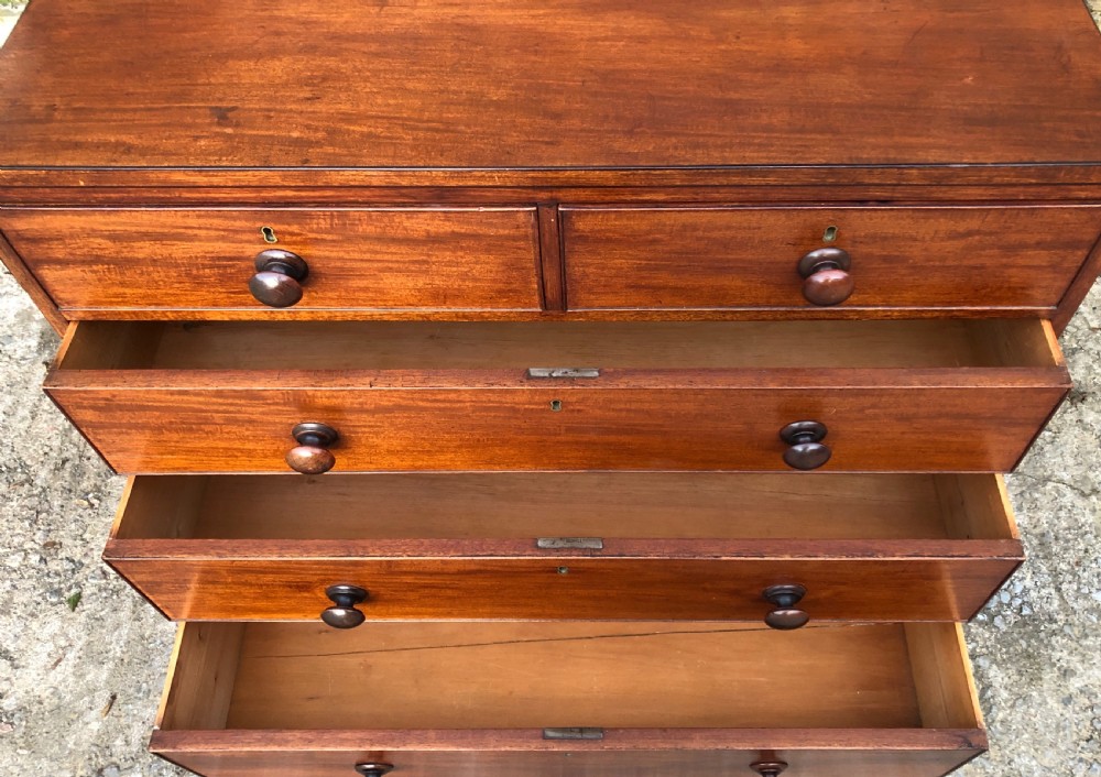 Regency Mahogany Chest of Drawers View XVIII