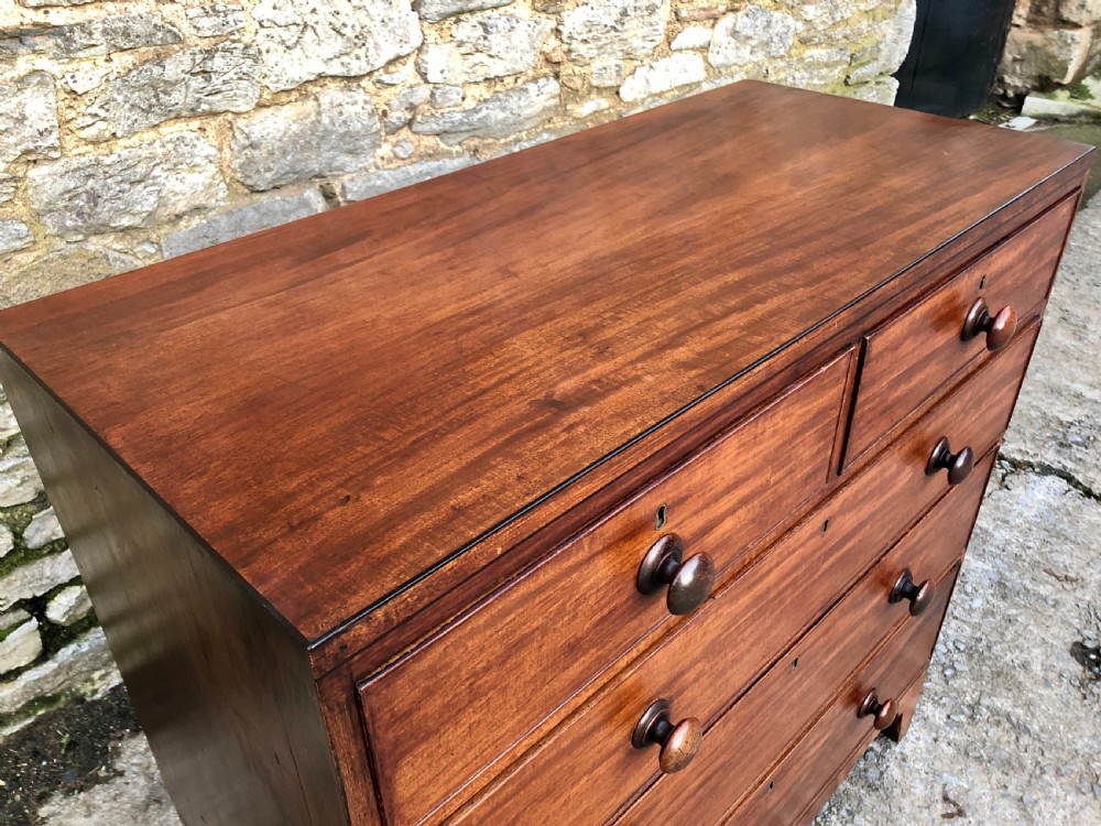 Regency Mahogany Chest of Drawers View XX