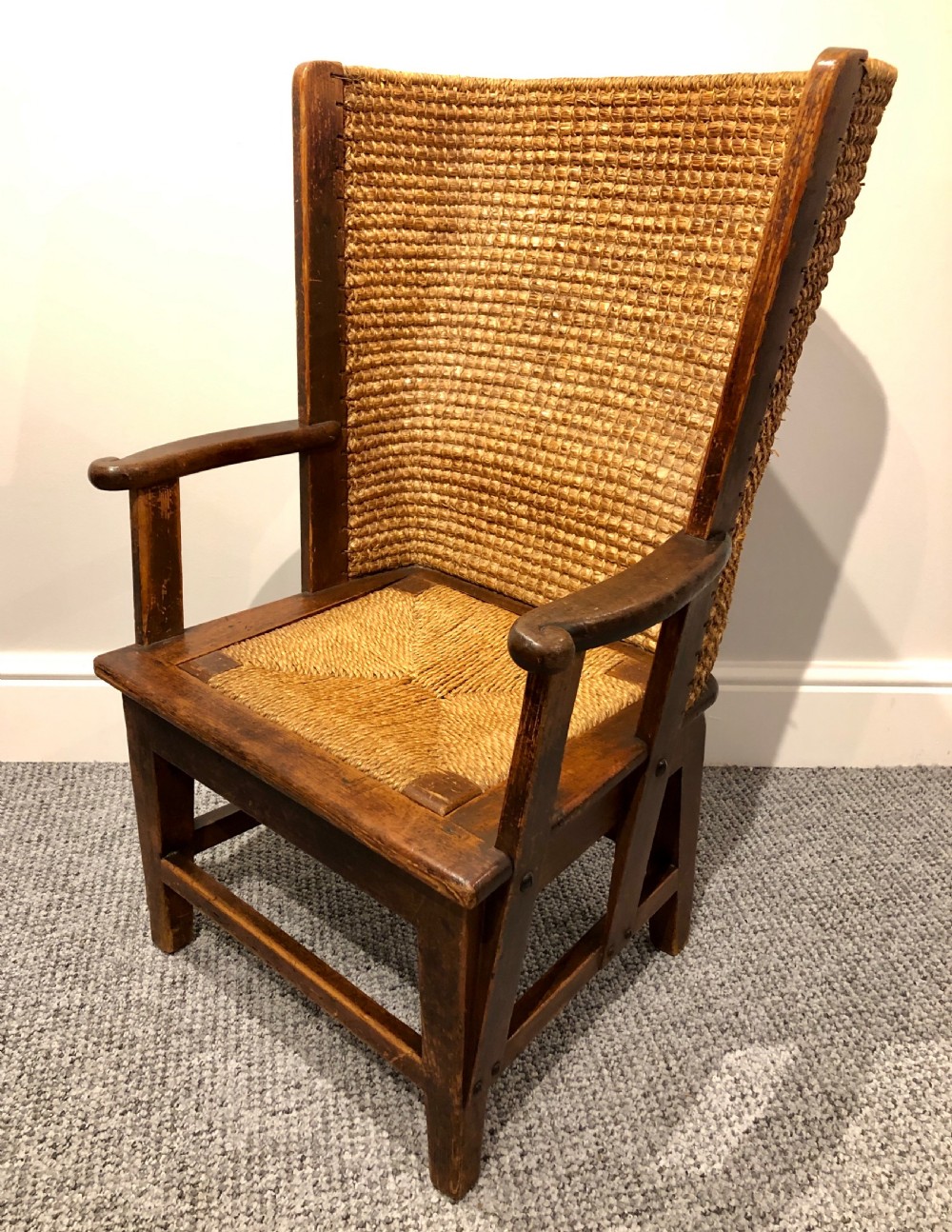 Pair of Small Antique Orkney Chairs  View VII