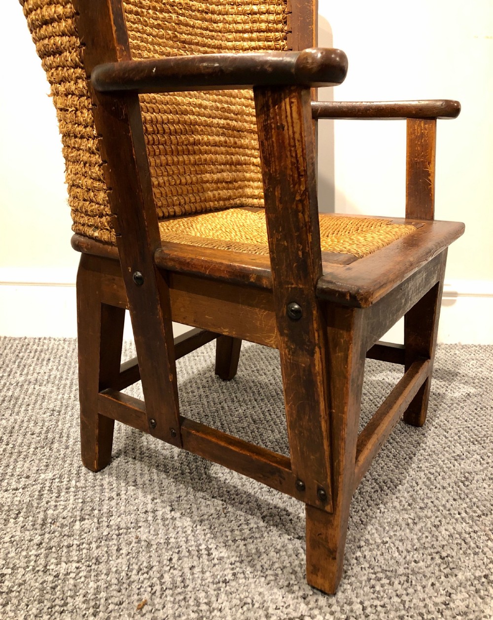 Pair of Small Antique Orkney Chairs  View VIII
