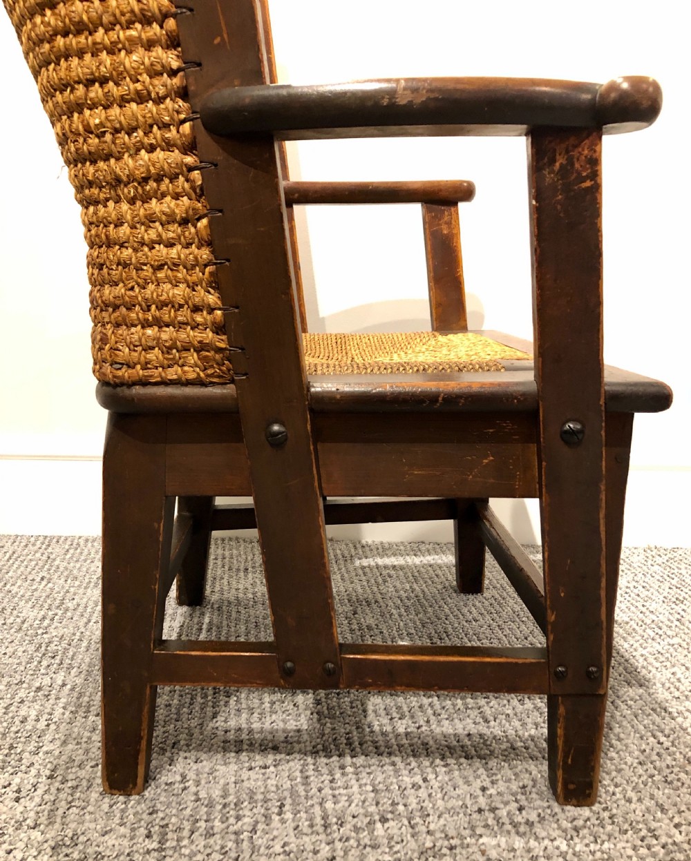 Pair of Small Antique Orkney Chairs  View XII