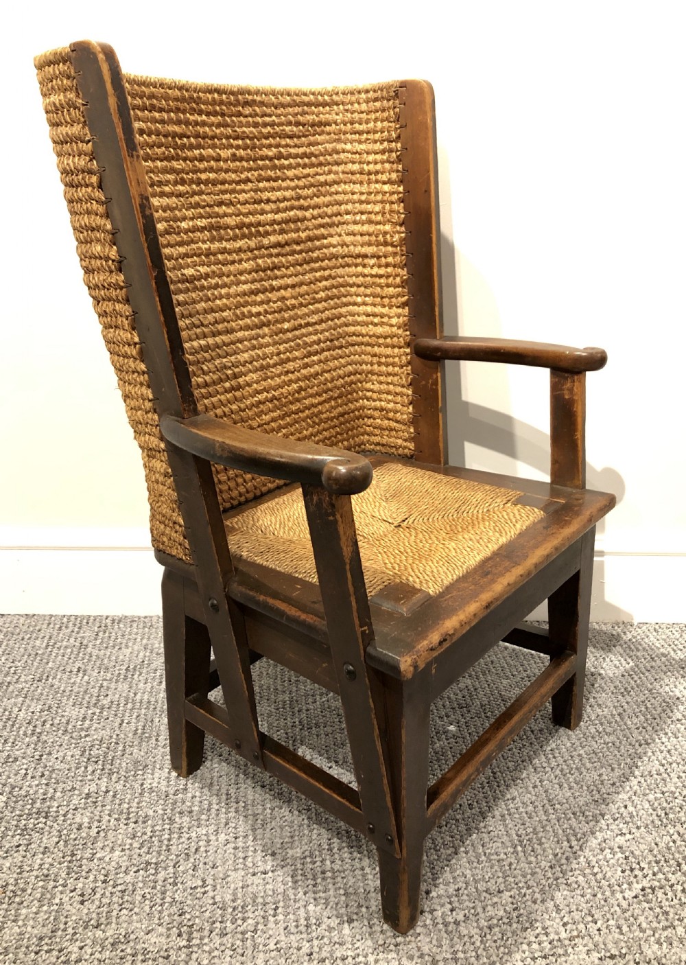 Pair of Small Antique Orkney Chairs  View XIV