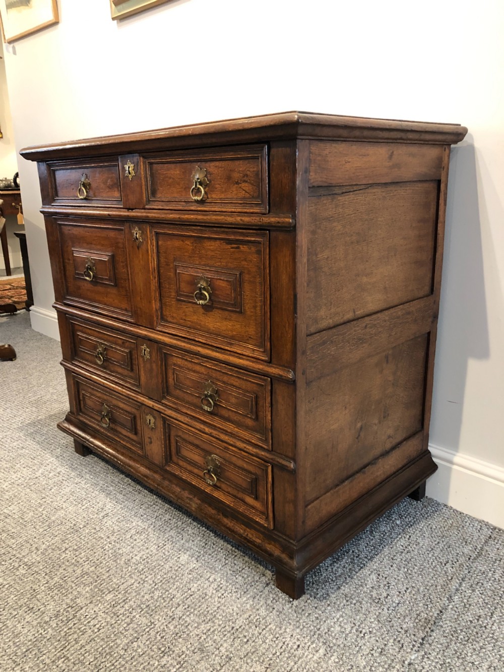 17th Century Oak Chest of Drawers View V
