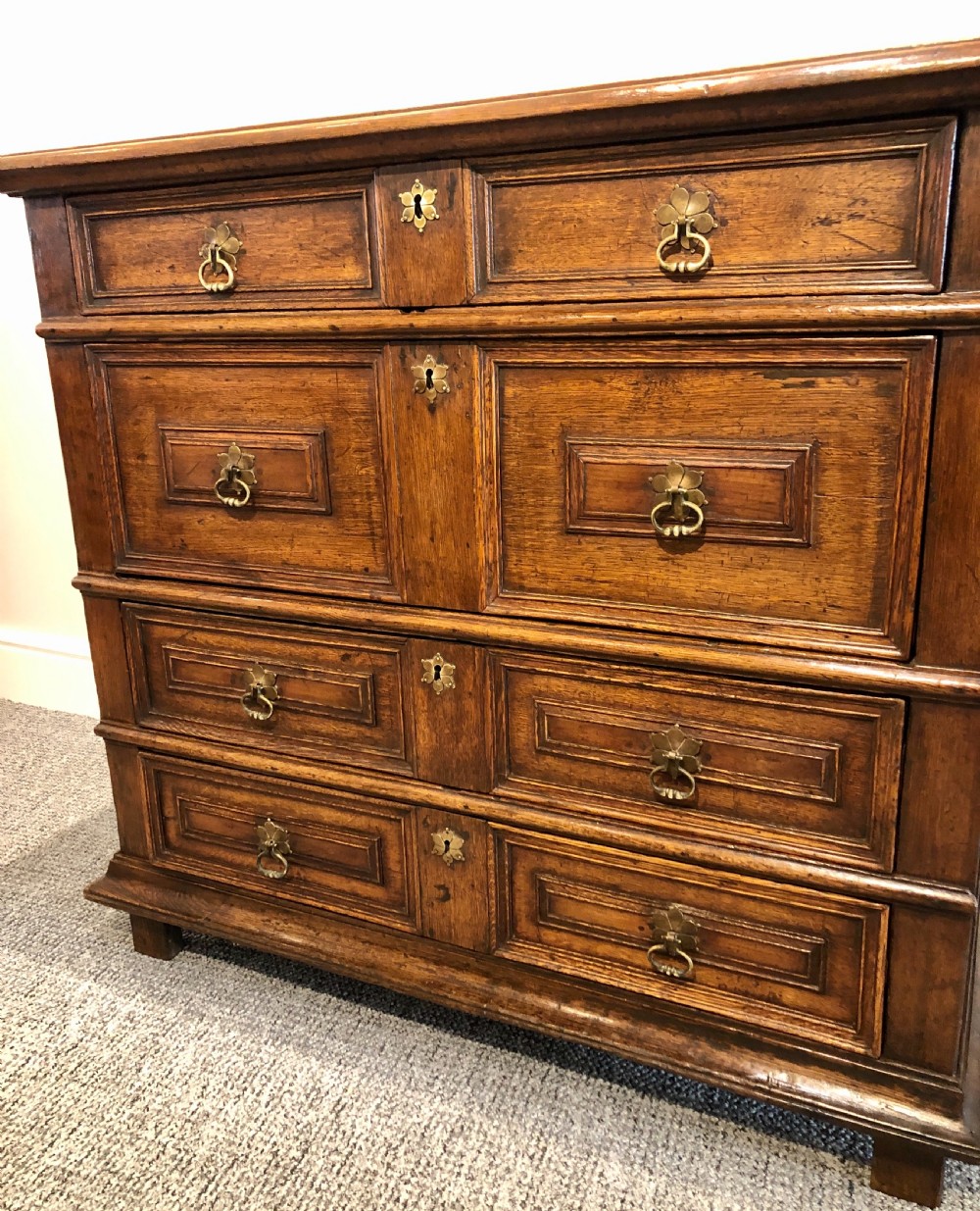 17th Century Oak Chest of Drawers View XI