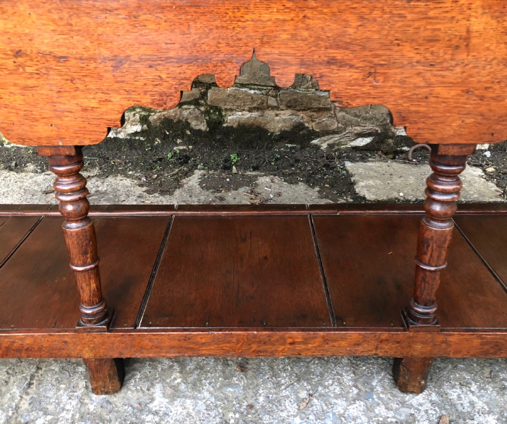Antique Georgian Oak Potboard Dresser View VI