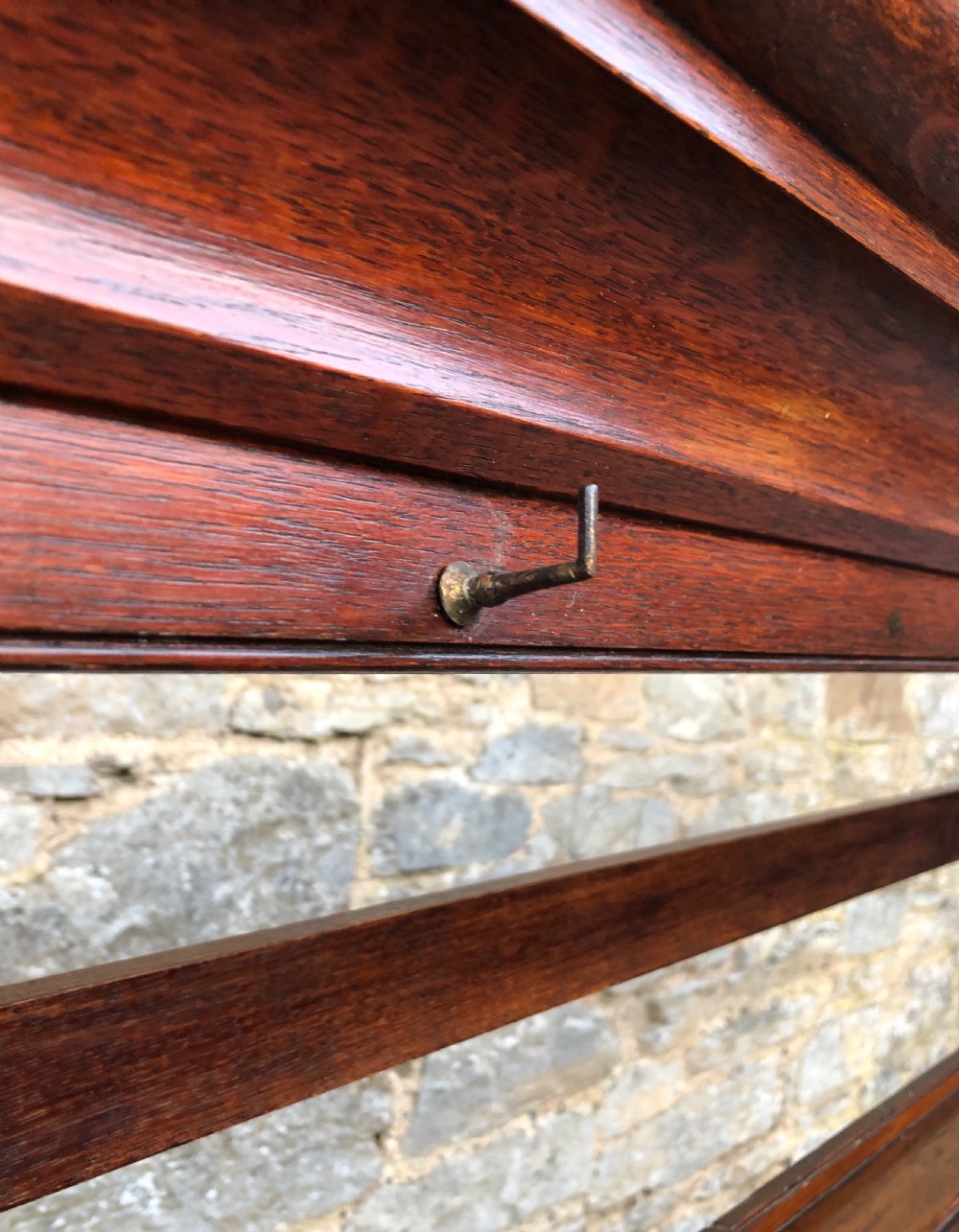 Antique Georgian Oak Potboard Dresser View XII