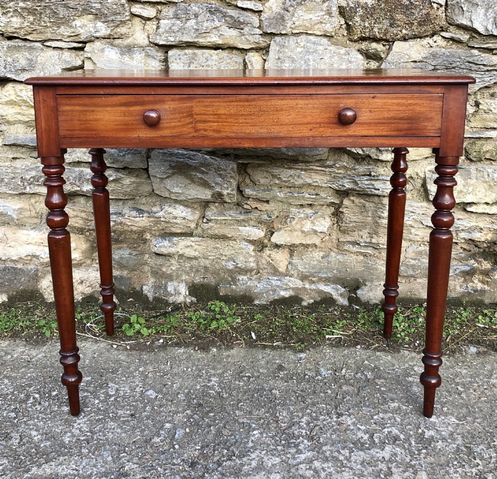 Victorian Mahogany Side Table View II