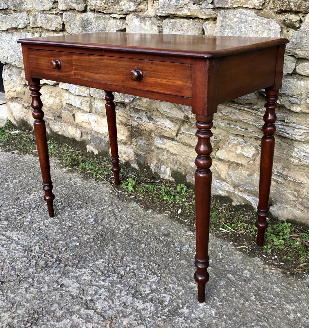 Victorian Mahogany Side Table View III