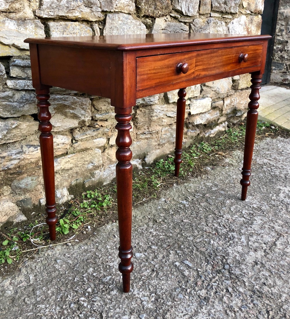 Victorian Mahogany Side Table View IV