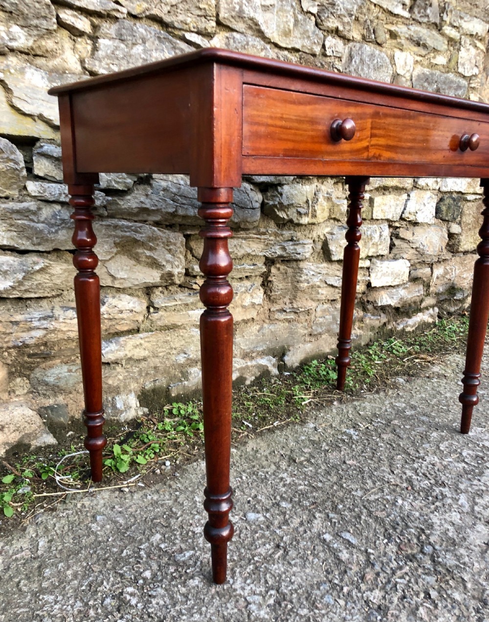 Victorian Mahogany Side Table View VI