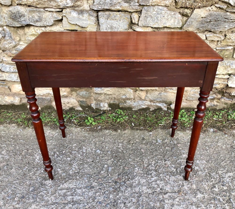 Victorian Mahogany Side Table View VII