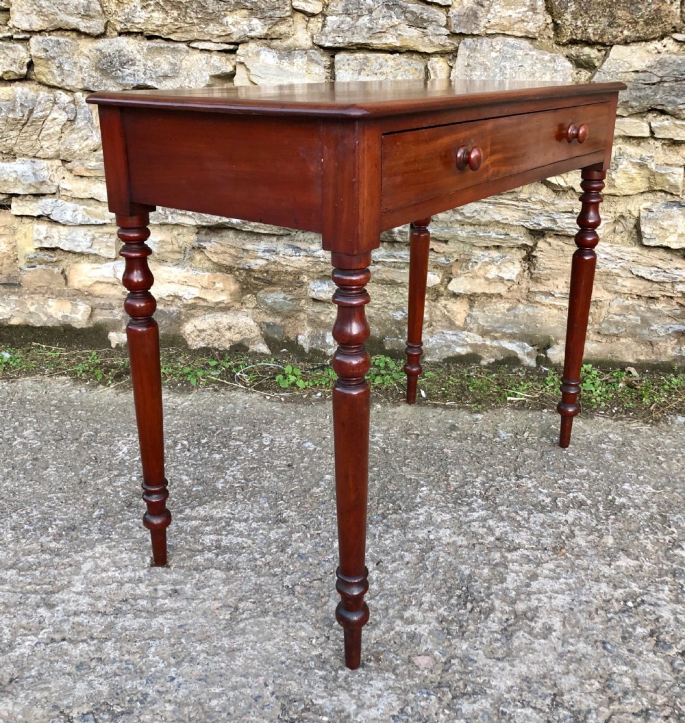 Victorian Mahogany Side Table View IX