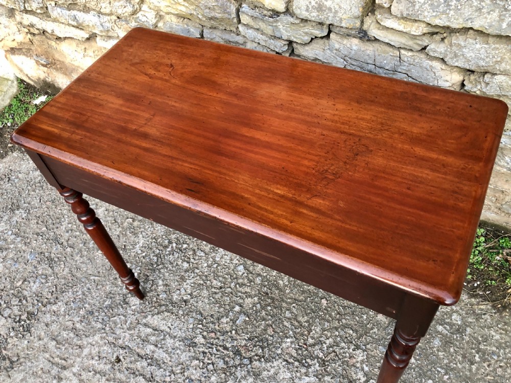 Victorian Mahogany Side Table View XII
