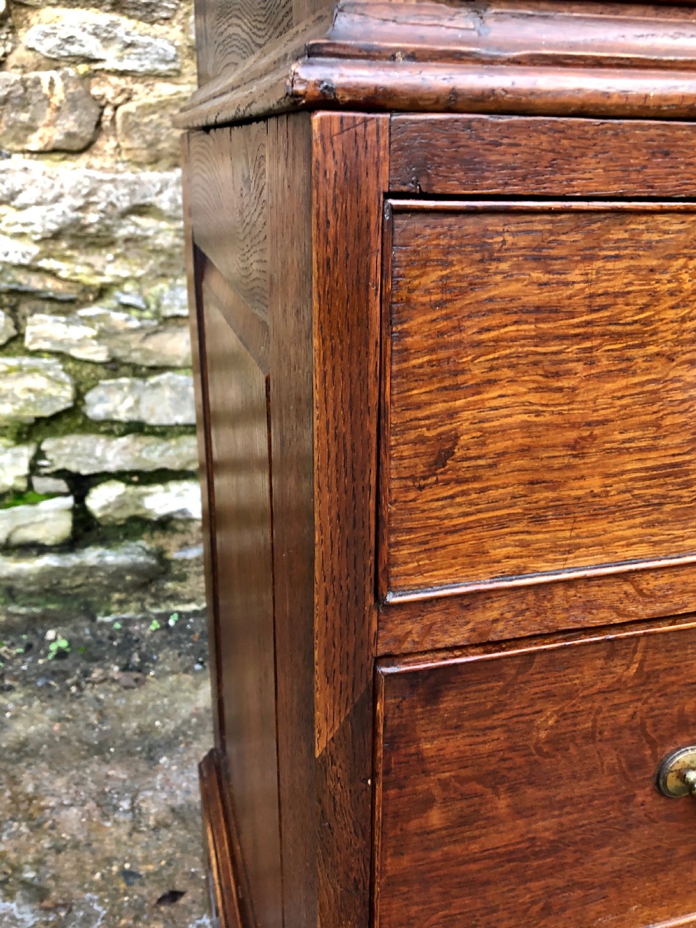 Georgian Oak Chest on Chest View IX