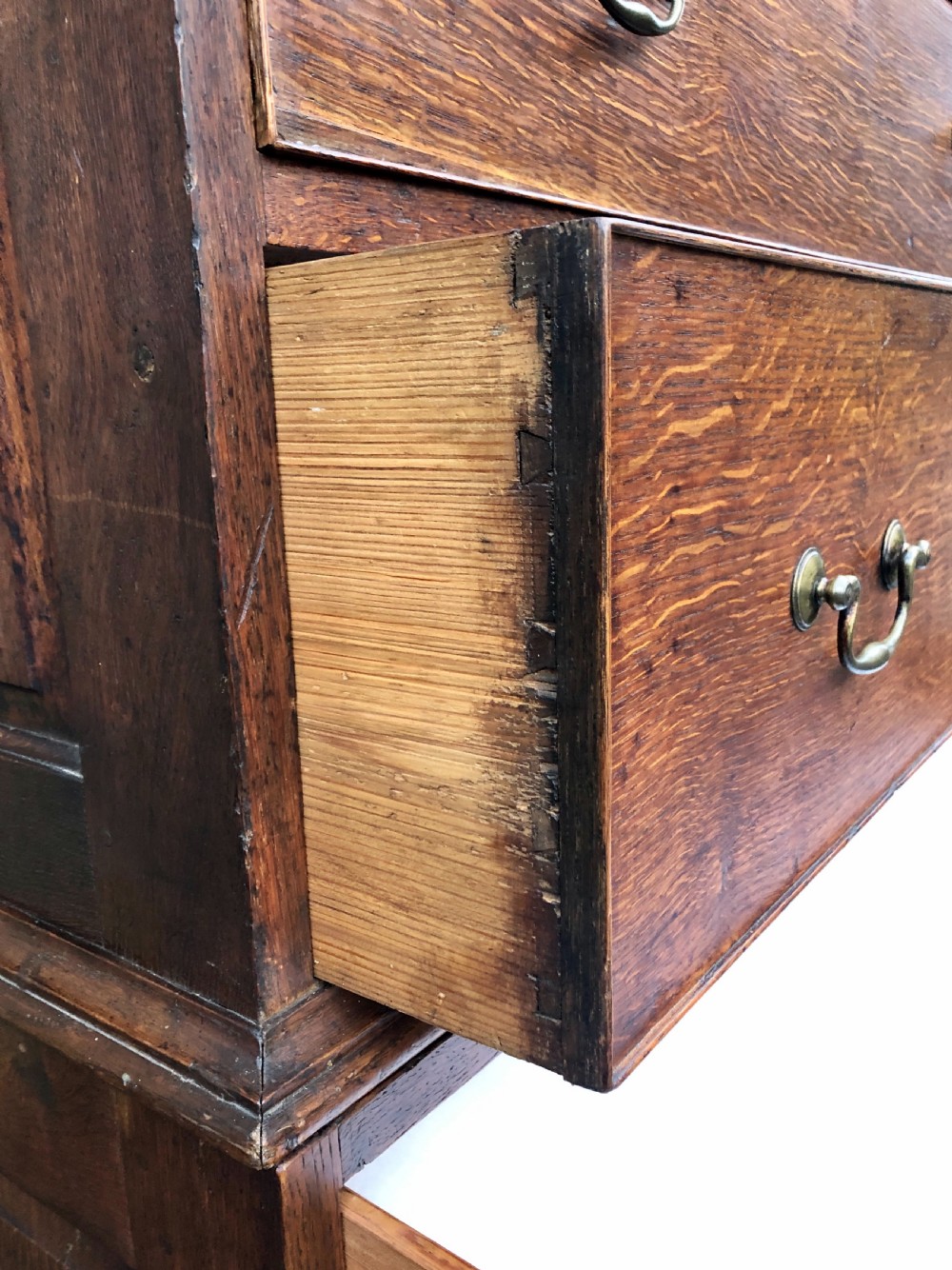 Georgian Oak Chest on Chest View XV