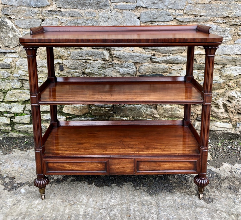 Superb Quality Regency Mahogany Buffet