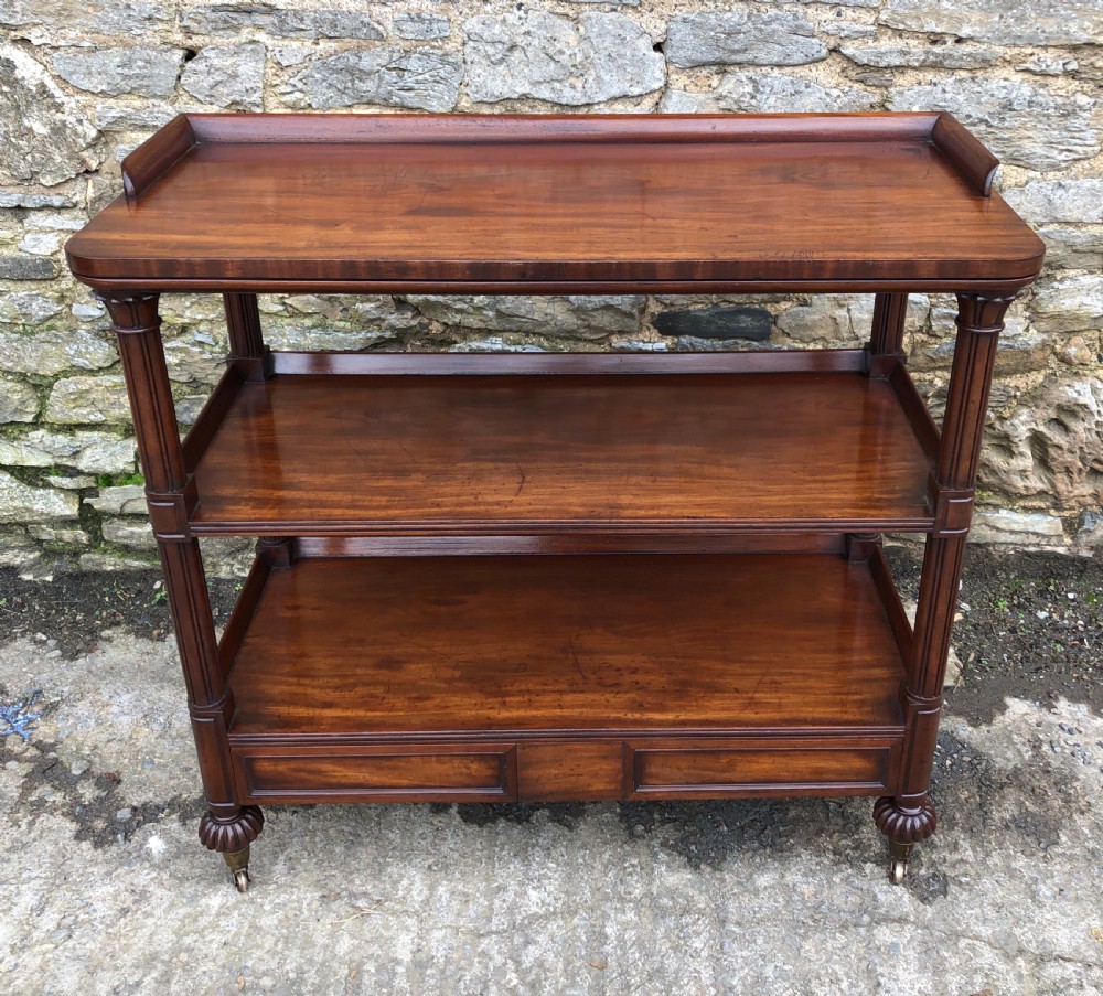Superb Quality Regency Mahogany Buffet View III