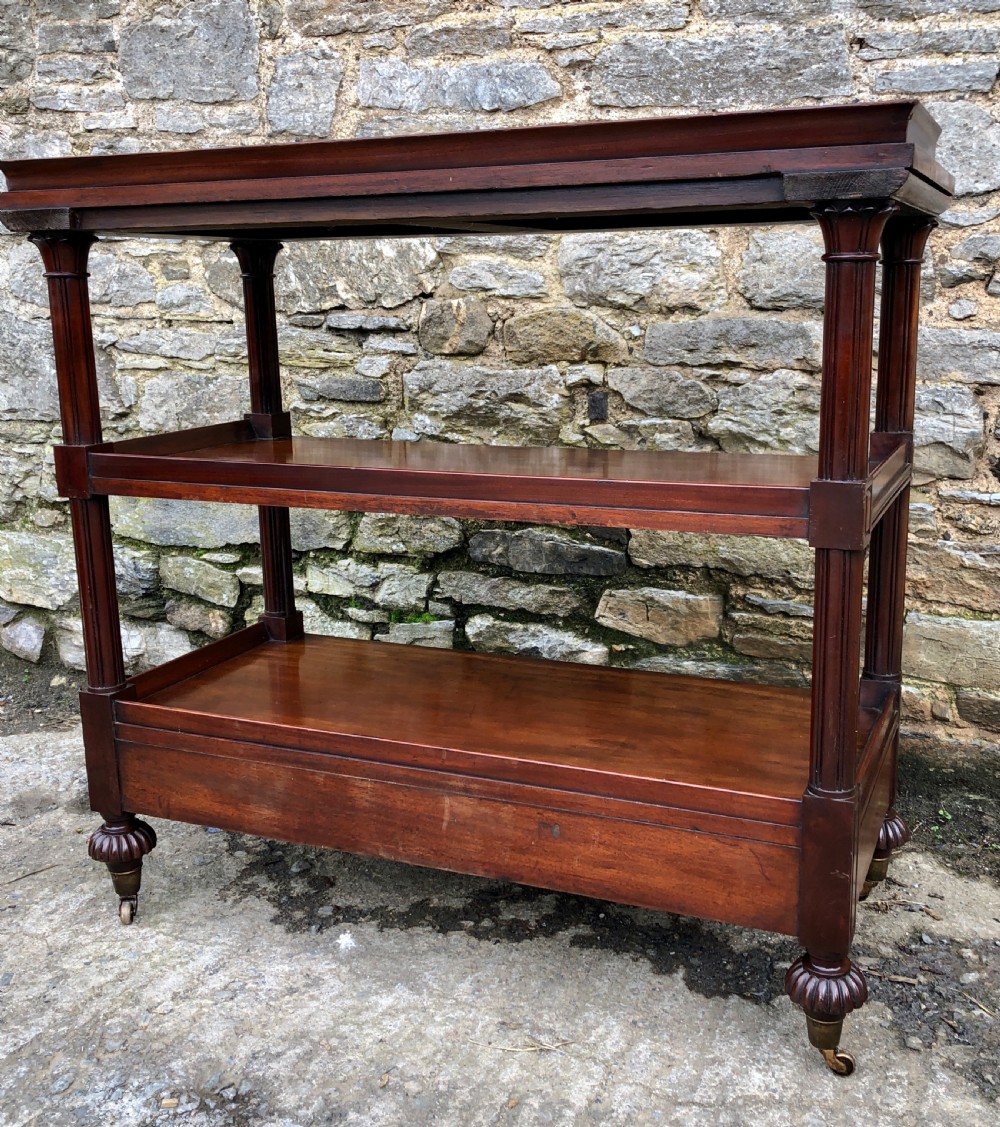 Superb Quality Regency Mahogany Buffet View VI