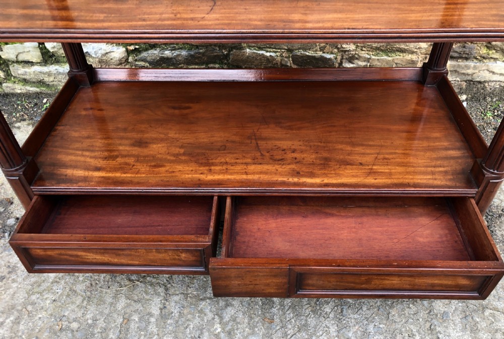 Superb Quality Regency Mahogany Buffet View VII