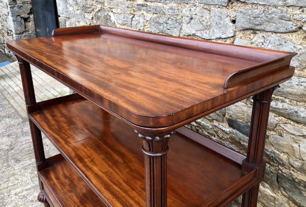 Superb Quality Regency Mahogany Buffet View VIII