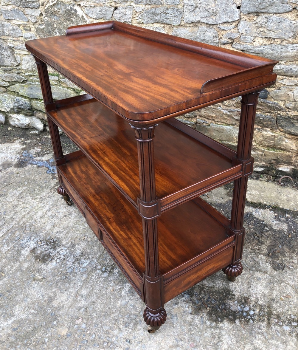 Superb Quality Regency Mahogany Buffet View IX