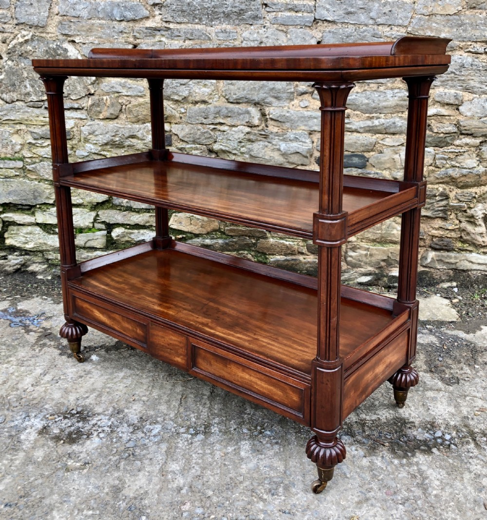 Superb Quality Regency Mahogany Buffet View XII