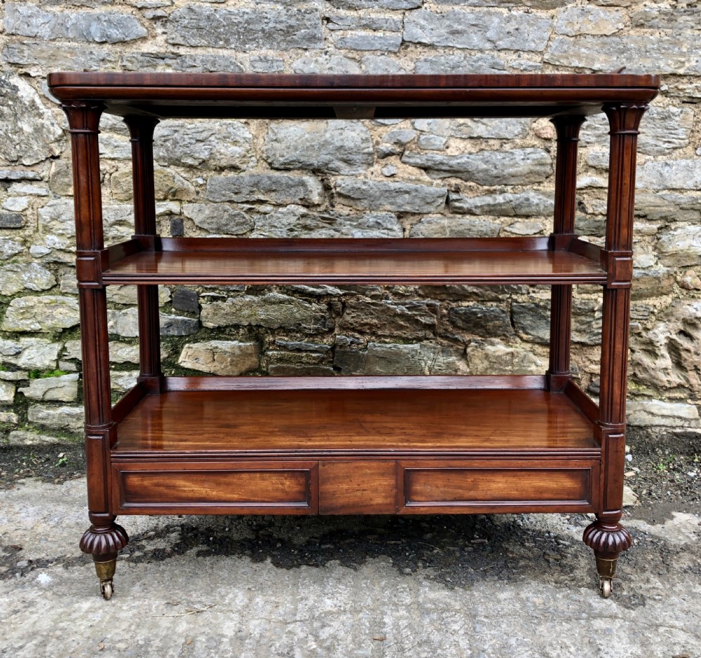 Superb Quality Regency Mahogany Buffet View XVI