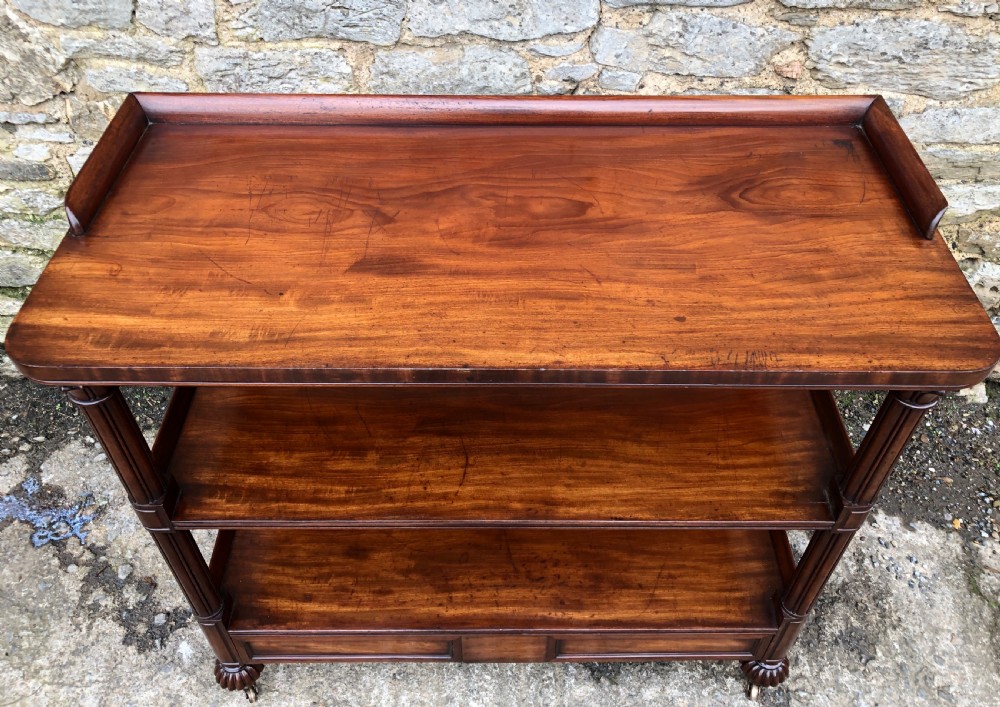 Superb Quality Regency Mahogany Buffet View XVII