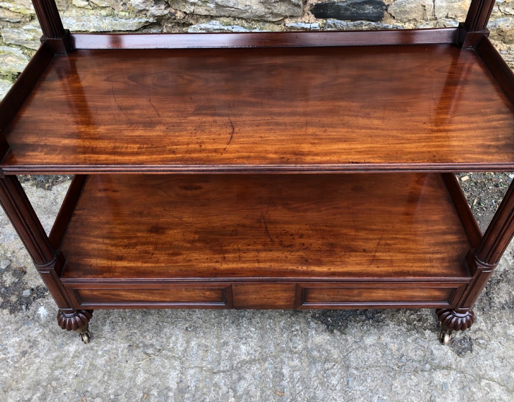 Superb Quality Regency Mahogany Buffet View XVIII