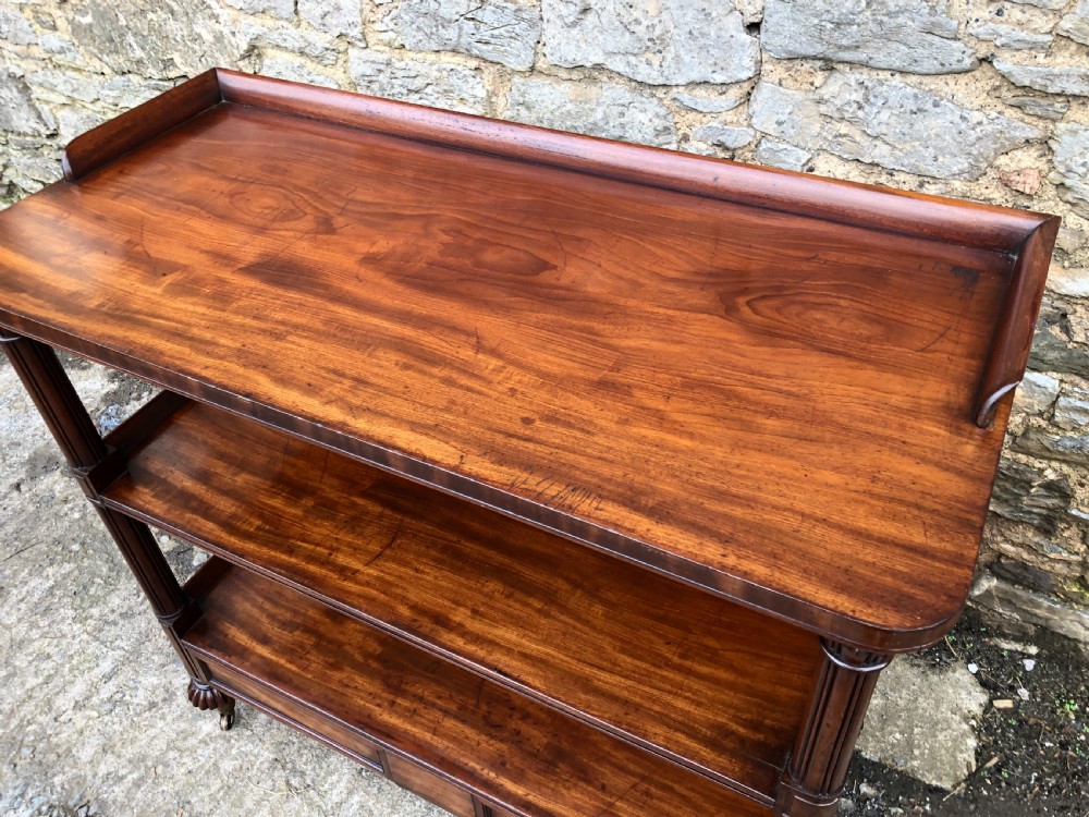 Superb Quality Regency Mahogany Buffet View XIX