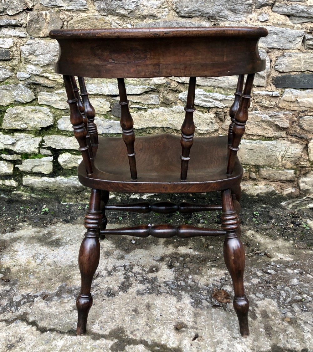 Antique Smokers Bow Armchair View III