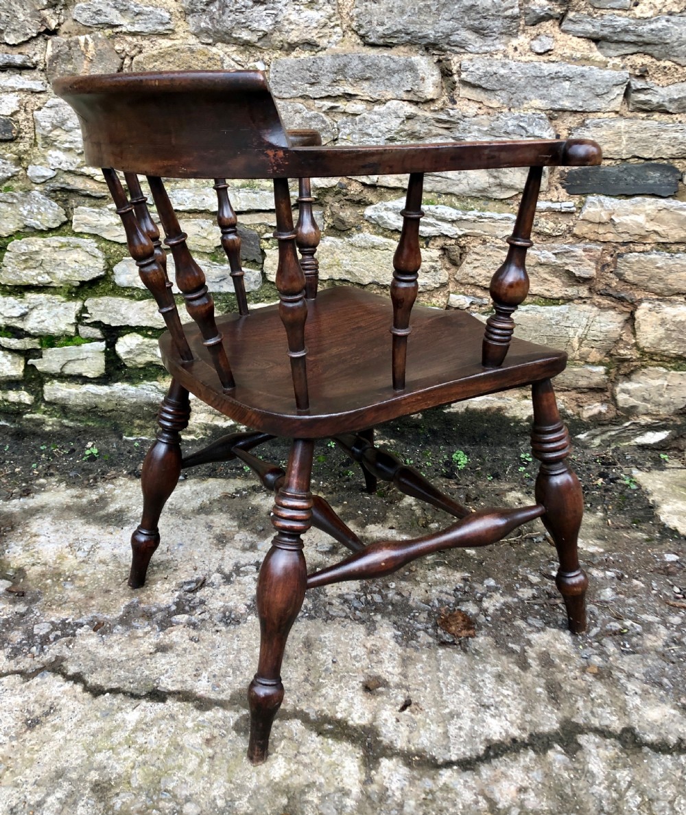 Antique Smokers Bow Armchair View VII