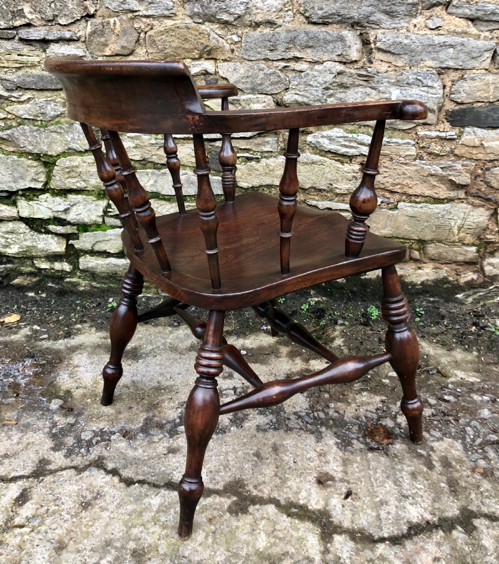 Antique Smokers Bow Armchair View XI