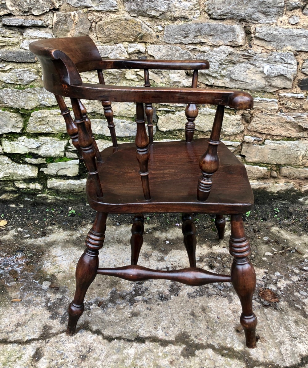 Antique Smokers Bow Armchair View XIII