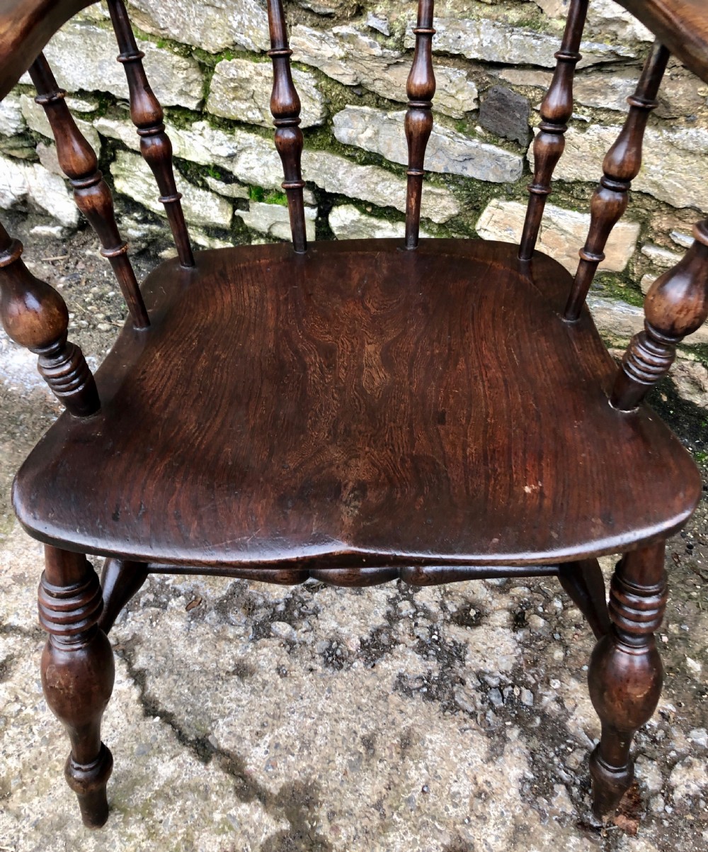 Antique Smokers Bow Armchair View XIV