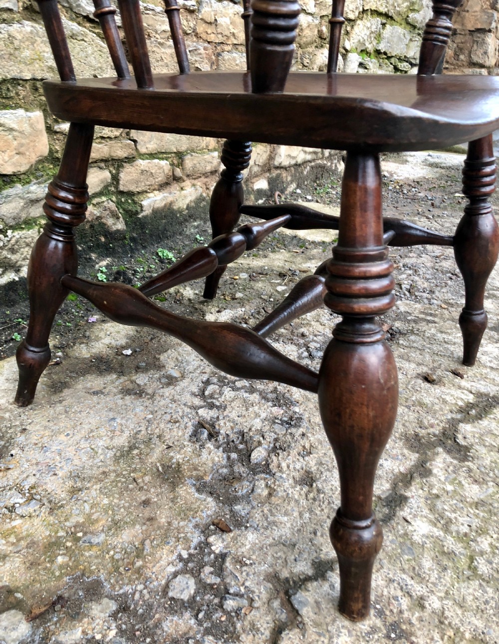Antique Smokers Bow Armchair View XVI
