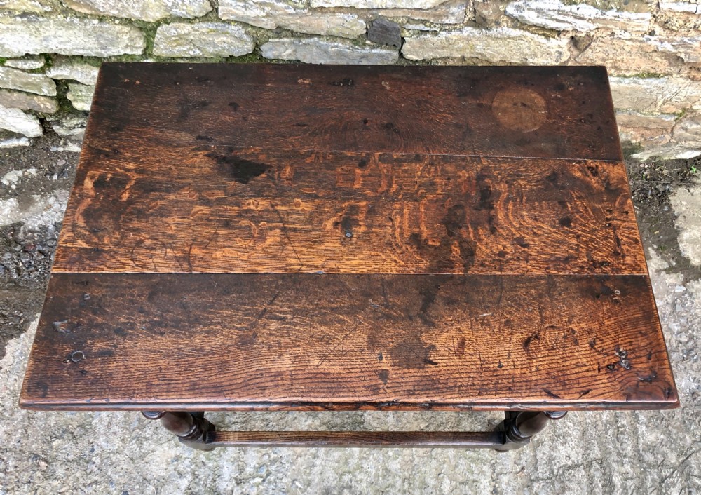18th Century Oak Side Table  View VII