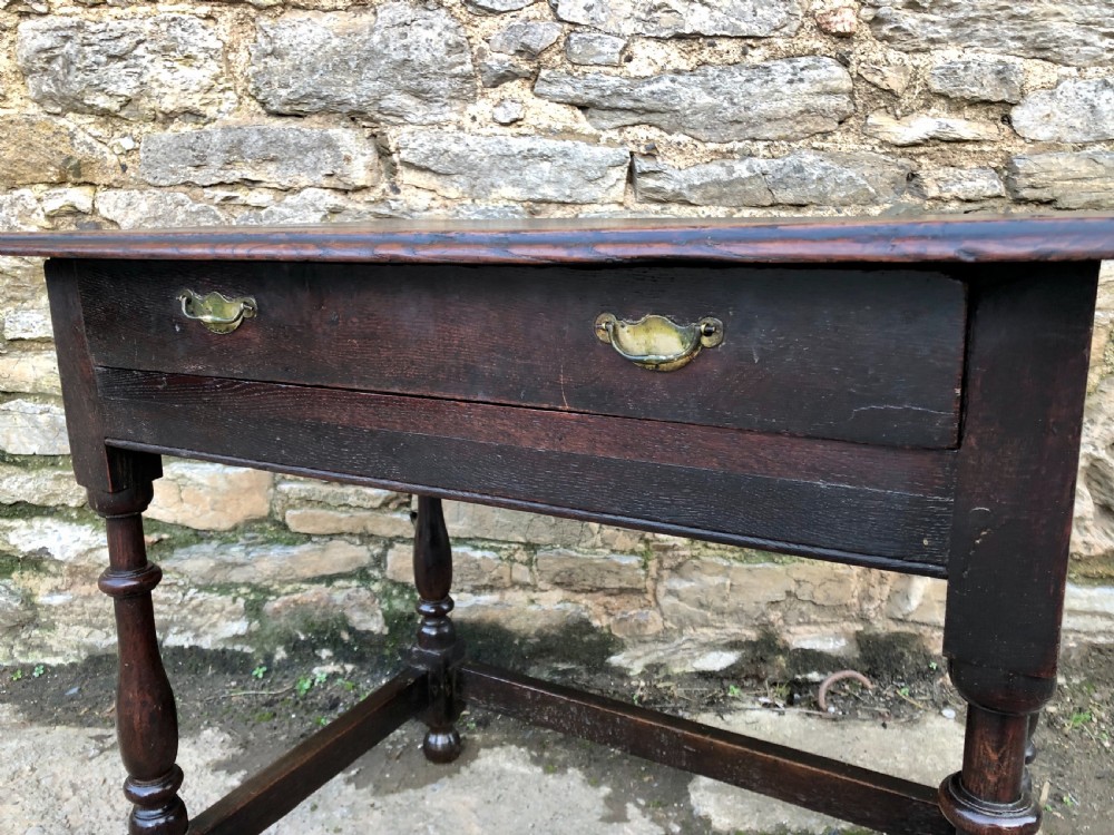 18th Century Oak Side Table  View XIII
