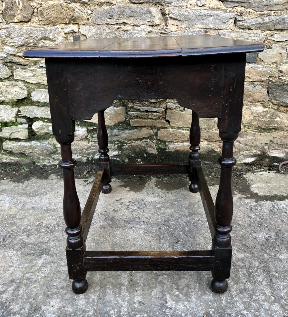 18th Century Oak Side Table  View XIV