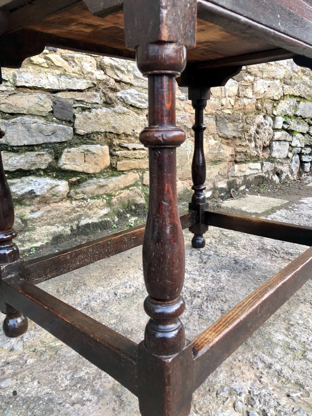 18th Century Oak Side Table  View XX