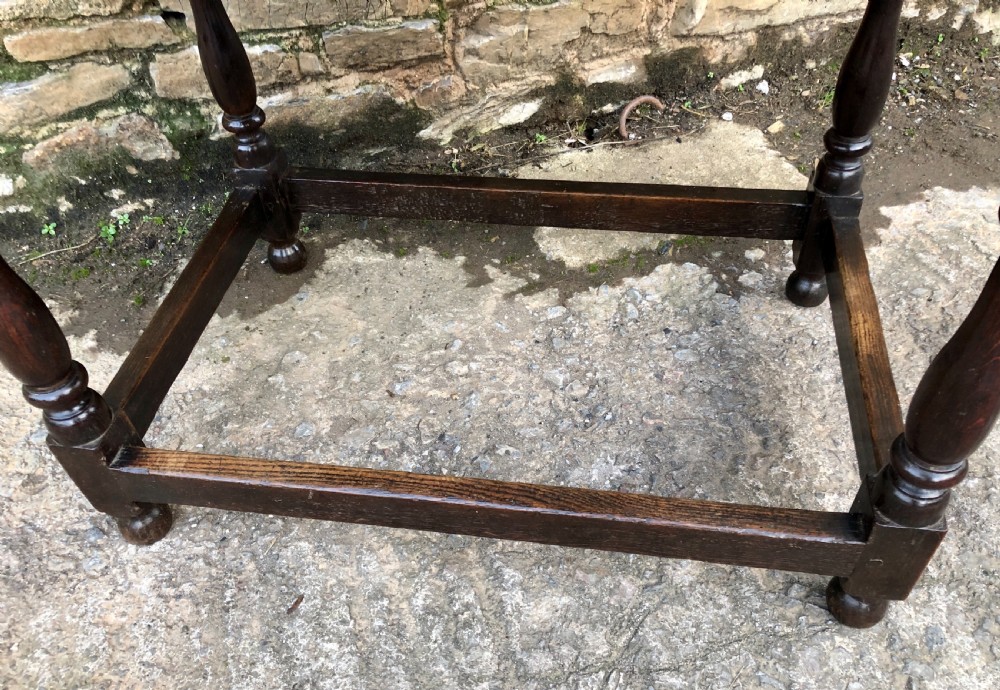 18th Century Oak Side Table  View XXI
